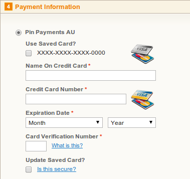 OpenMage Pin Payments